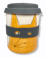 KARO ART Bandit / Superhero Porcelain Keepcup - Fox