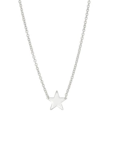 MARY K Silver Small Star Necklace