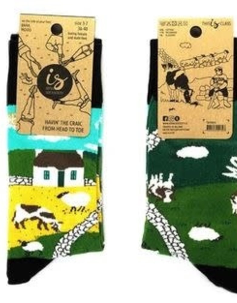 IRISH SOCKSCIETY Irish Landscape Socks - Size 8-12