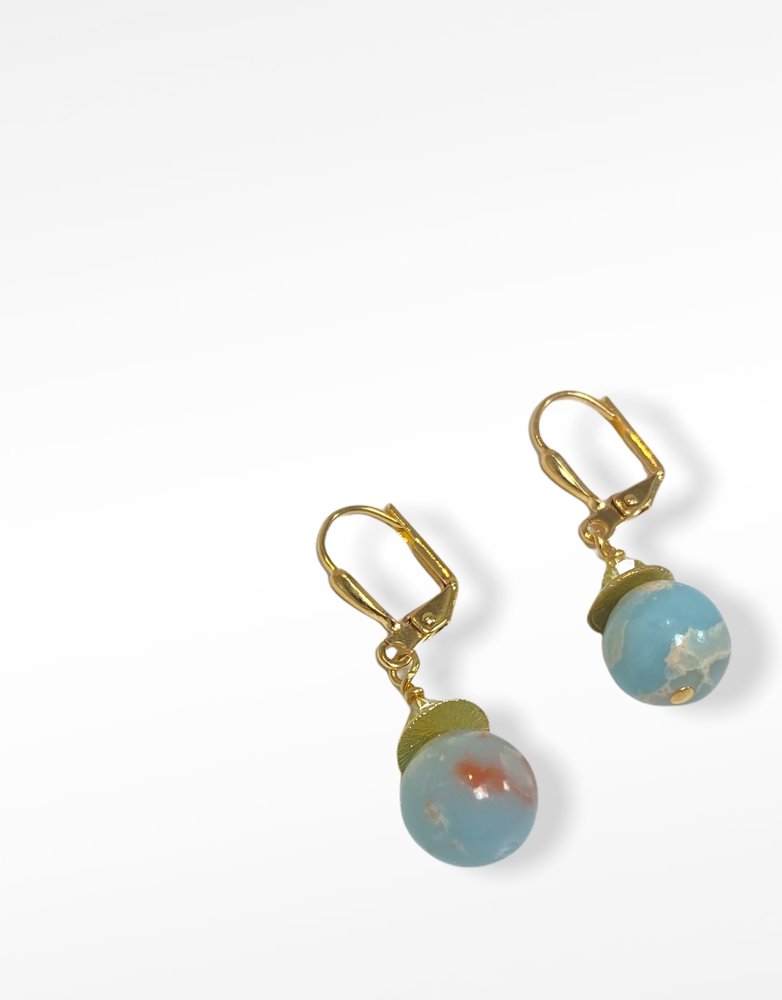 K KAJOUX Amazon Spirit Linear Short Earrings