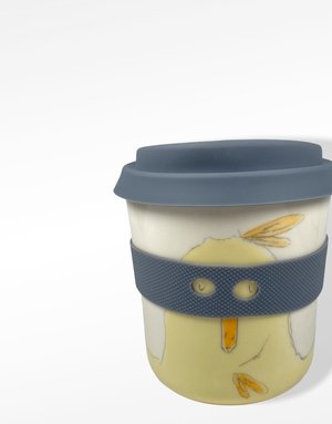 KARO ART Bandit / Superhero Porcelain Keepcup - Chicken