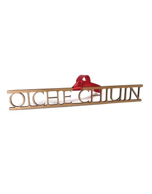 SNOW Wooden Decoration - Oiche Chiuin/ Silent Night