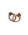 SNOW Wooden Claddagh Ring - Medium