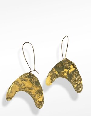 DAKIDAKI DESIGN Elby Brass Earrings