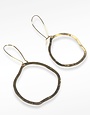DAKIDAKI DESIGN Flo Circle Cutouts Brass Earrings