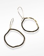 DAKIDAKI DESIGN Flo Circle Cutouts Brass Earrings