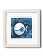 ORLA BARRY Framed Print - Whole of the Moon