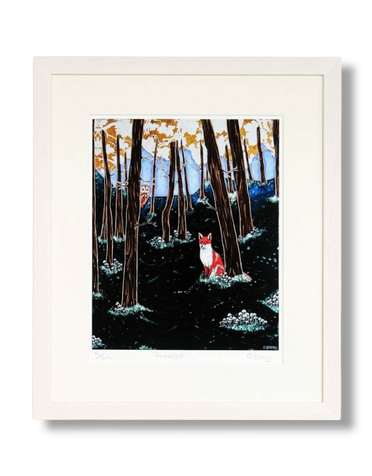 ORLA BARRY Framed Print - Foxwood