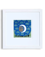 ORLA BARRY Framed Print - Luna