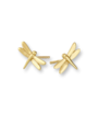 MARY K Gold Dragonfly Stud Earrings