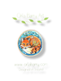 ORLA BARRY Wooden Brooch - Fox