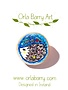 ORLA BARRY Wooden Brooch - Hedgehog