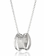 LYNSEY DE BURCA Talun Triple Necklace - Silver