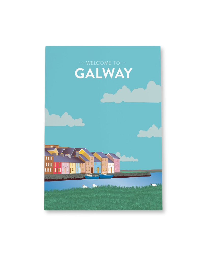 HAPENNY DESIGN A3 Print - Galway