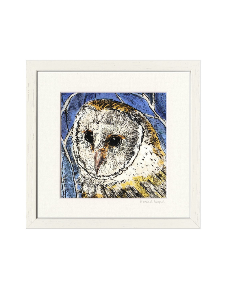 ANNABEL LANGRISH Mini Framed Print - Owl