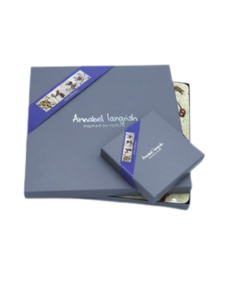 ANNABEL LANGRISH Coaster Set - Garden Birds