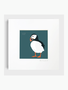 BEX SHELFORD Framed Print - Puffin