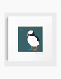 BEX SHELFORD Framed Print - Puffin