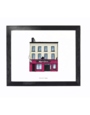 COWFIELD DESIGN Roisin Dubh Pub Print Framed