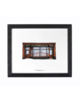 COWFIELD DESIGN O'Connell's Pub Print Framed
