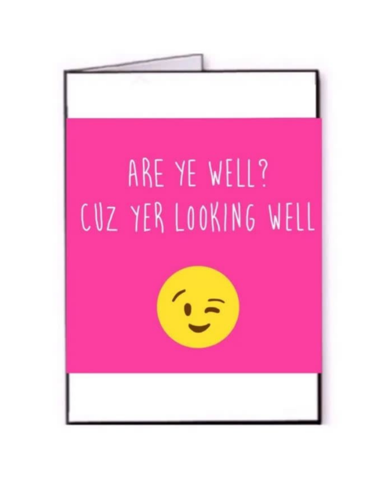 FINGERDOODLES Card -  Looking Well