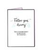 FINGERDOODLES Card - Follow Your Dreams