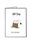 FINGERDOODLES Card - Birthday Old Bag