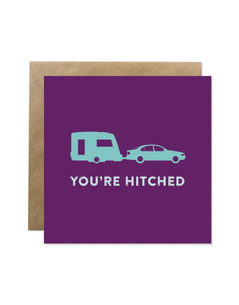 BOLD BUNNY Card - Wedding You're Hitched