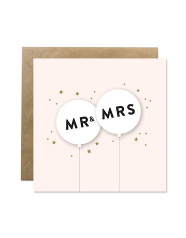 BOLD BUNNY Card-MR&MRS