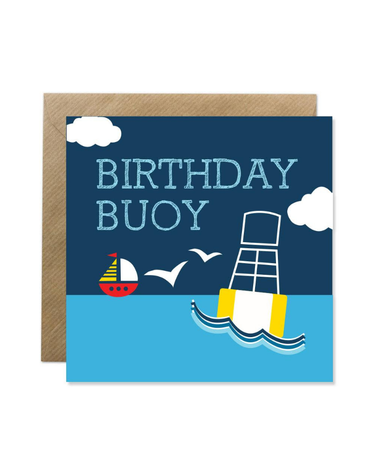 BOLD BUNNY Card - Birthday Buoy