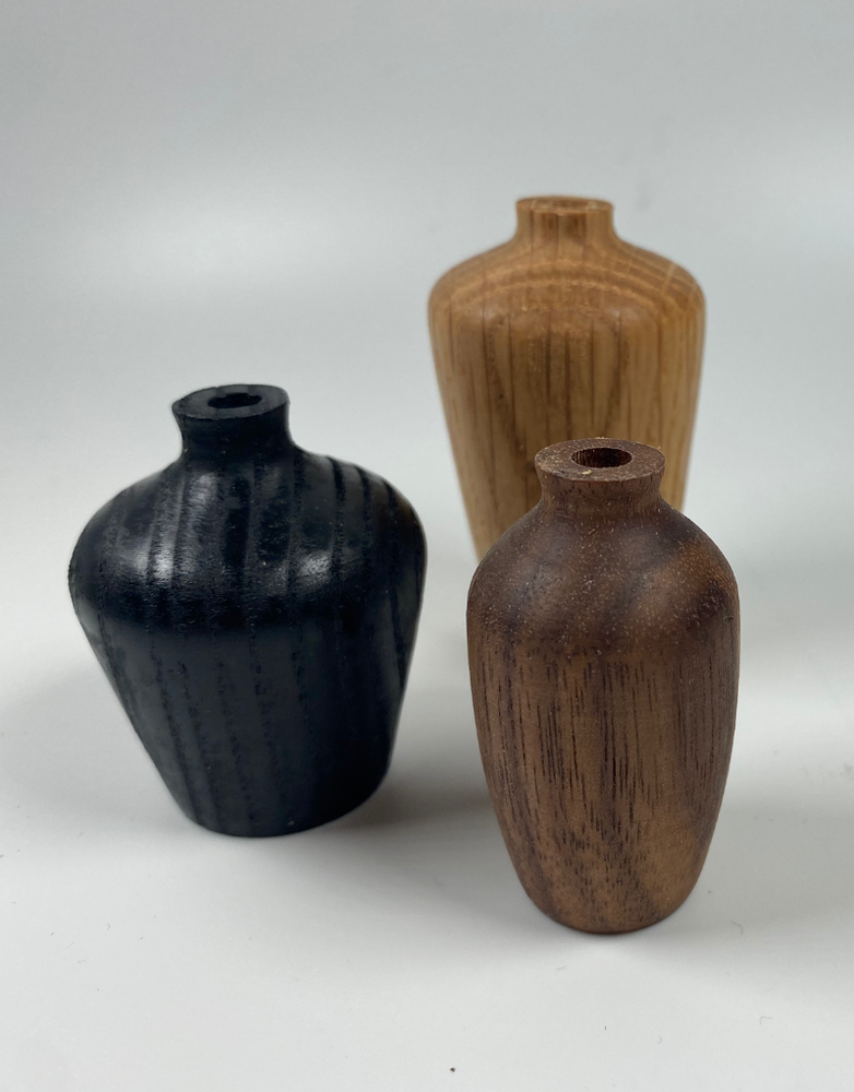 COOLREE DESIGN Set of 3 Miniature Flower Vases
