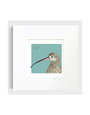 BEX SHELFORD Mounted Print - Curlew