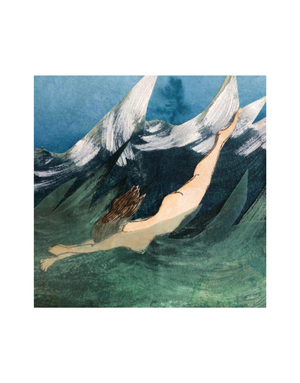 ART CARDS Card - Swimming