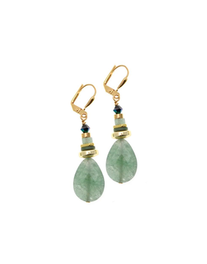 K KAJOUX Solais Drop Short Earrings