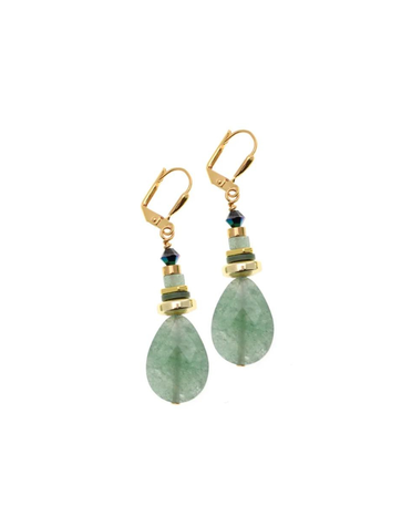 K KAJOUX Solais Drop Short Earrings