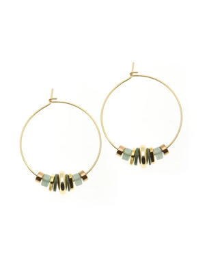 K KAJOUX Solais Hoops Earrings