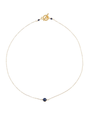 VIVIEN WALSH Single Pearl Necklace - Midnight