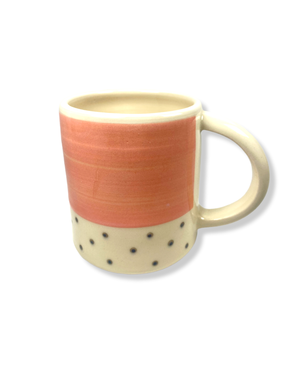 ETAOIN O'REILLY Mug - Polka Dot Pink