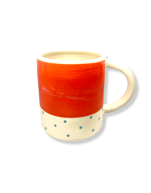 ETAOIN O'REILLY Mug - Polka Dot Mango