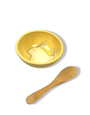 KARO ART Yellow Bird Bowl With Spoon - Tiny