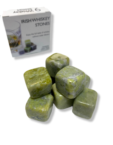 JOYCE'S MARBLE Connemara Marble Irish Whiskey Stones