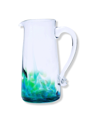 JERPOINT GLASS Small Tapered Jug - Seascape
