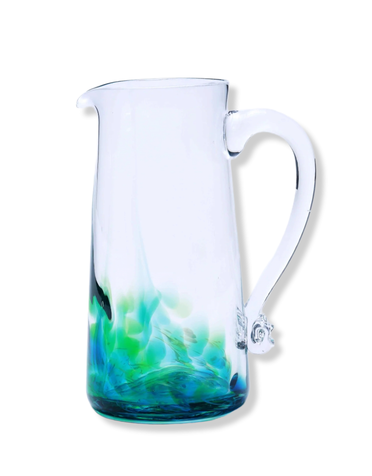 JERPOINT GLASS Small Tapered Jug - Seascape