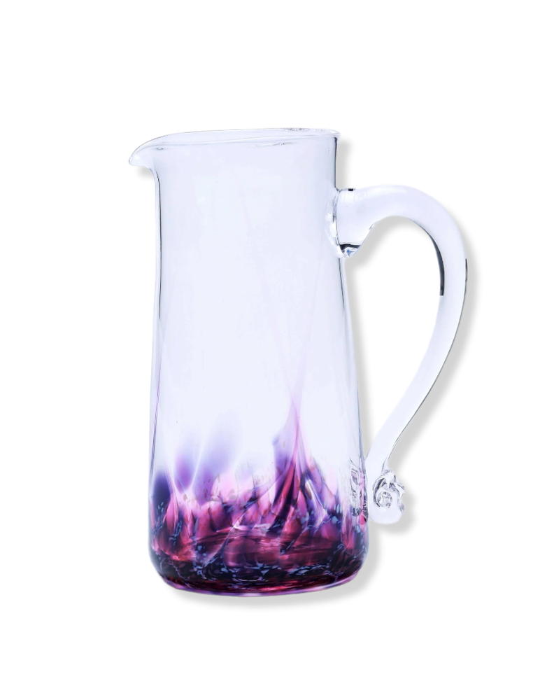 JERPOINT GLASS Small Tapered Jug - Berry