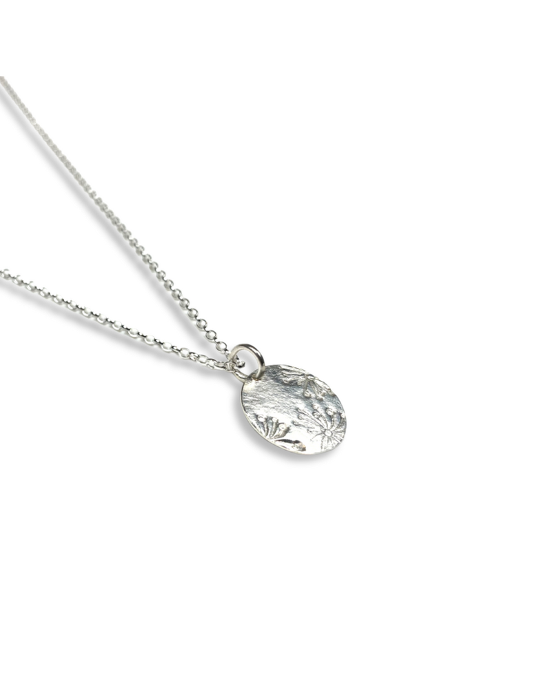 BERINA KELLY JEWELLERY Seedhead Circle Small Pendant Necklace