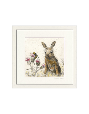 ANNABEL LANGRISH Mini Framed Print - Leveret