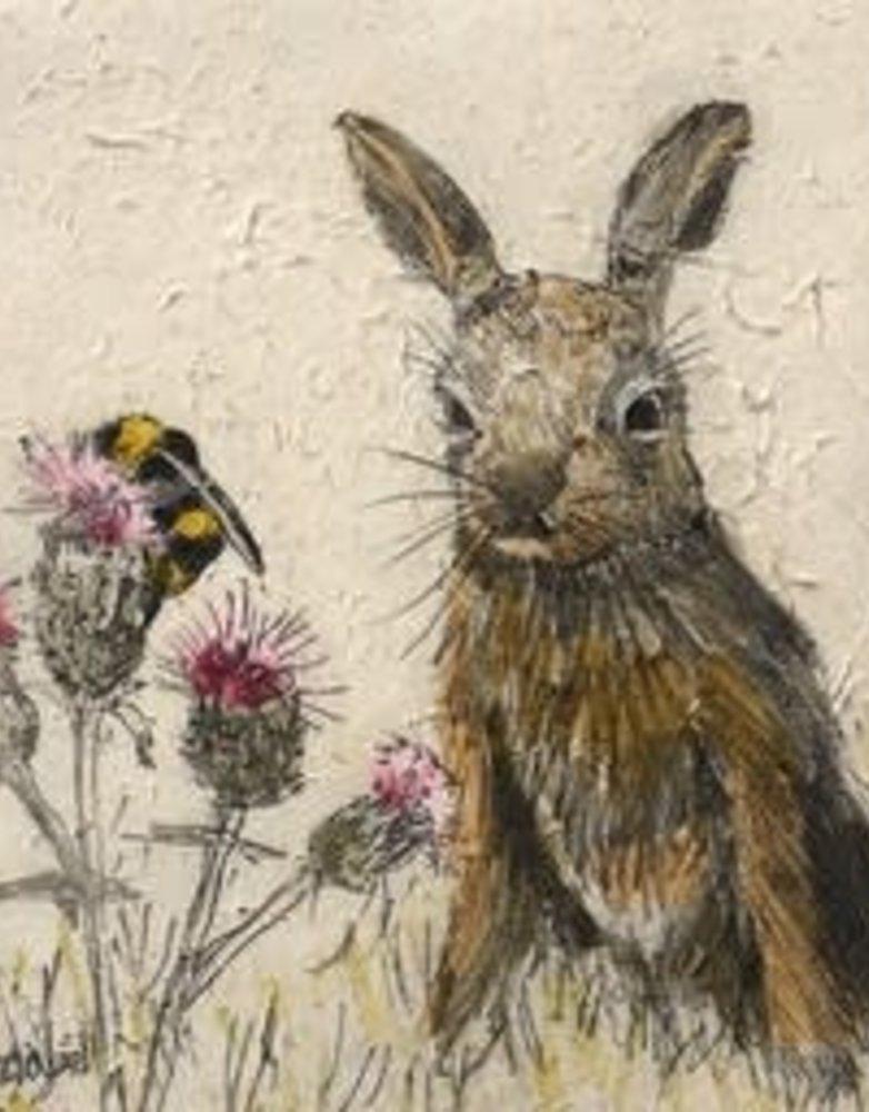 ANNABEL LANGRISH Mini Framed Print - Leveret