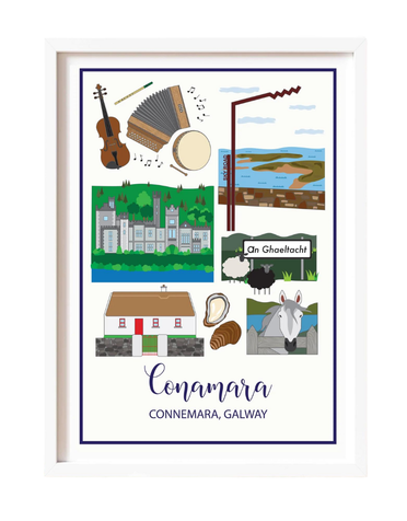 PRINTS OF IRELAND A3 Print - Connemara