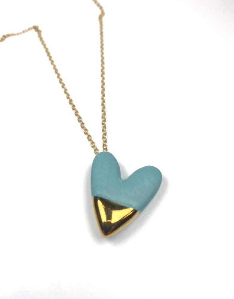 DANU Heart Necklace - Mint