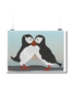 BEX SHELFORD Print - Puffin Reunion